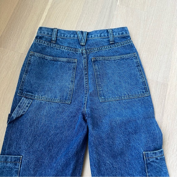 GRLFRND Elyse Trouser Cargo Jean in Crissy Field, Size 24. - Picture 12 of 12